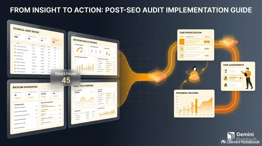 Post SEO audit actions